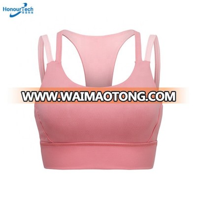 Wholesale Women Private Label Sport Bras Top Sportswear High Impact Yoga Bra