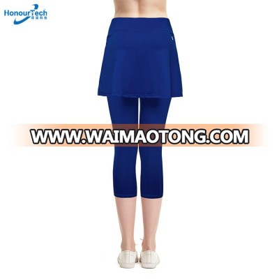 Wholesale Sports Cropped Trousers Skirt Ladies Golf Skort for Women